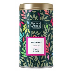 Impératrice thé noir bio  saveur Fleurs & litchi